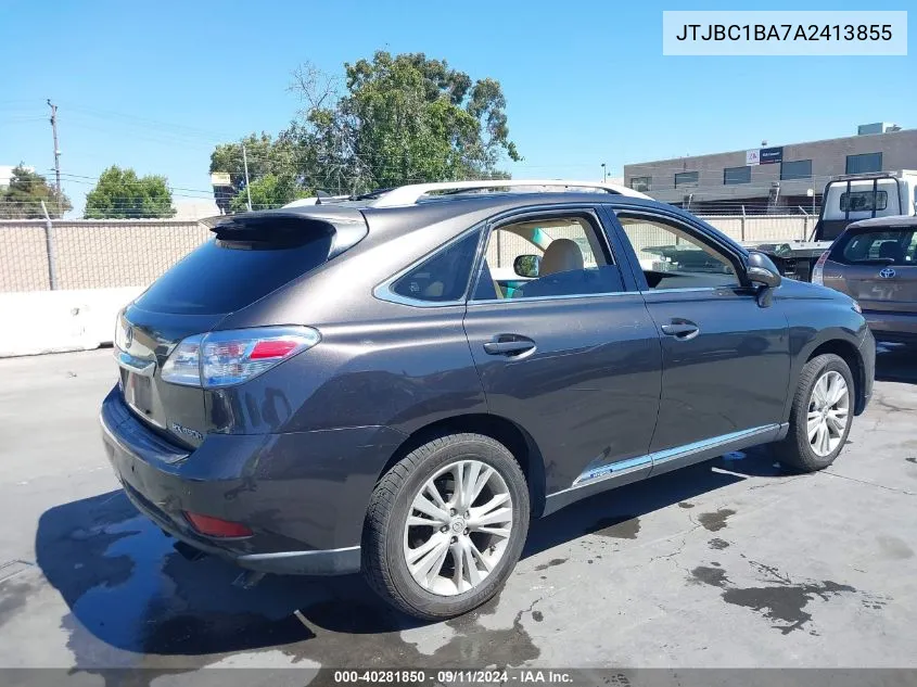 JTJBC1BA7A2413855 2010 Lexus Rx 450H