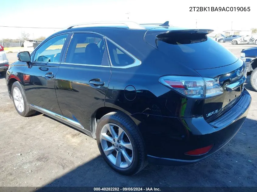 2T2BK1BA9AC019065 2010 Lexus Rx 350