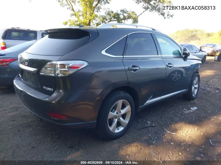 2T2BK1BAXAC058313 2010 Lexus Rx 350