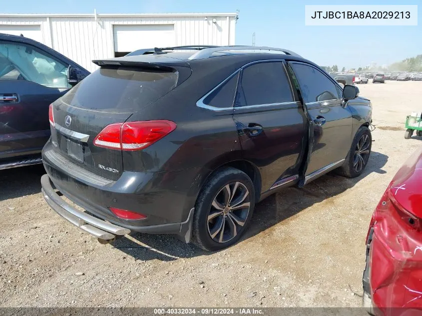 2010 Lexus Rx 450H 450 VIN: JTJBC1BA8A2029213 Lot: 40332034