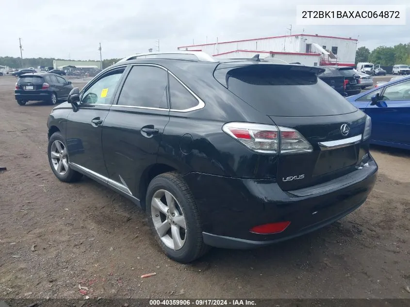 2T2BK1BAXAC064872 2010 Lexus Rx 350