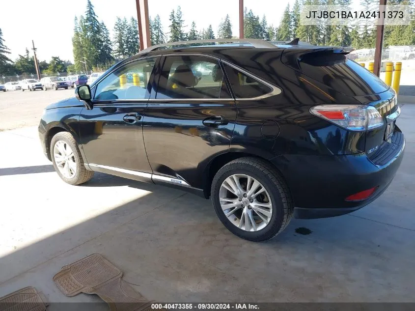 2010 Lexus Rx 450H VIN: JTJBC1BA1A2411373 Lot: 40473355