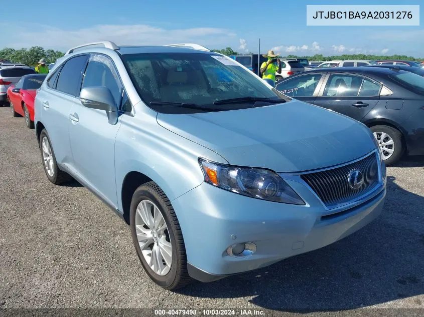 2010 Lexus Rx 450H VIN: JTJBC1BA9A2031276 Lot: 40479498