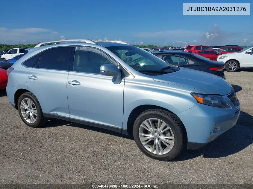 2010 Lexus Rx 450H VIN: JTJBC1BA9A2031276 Lot: 40479498