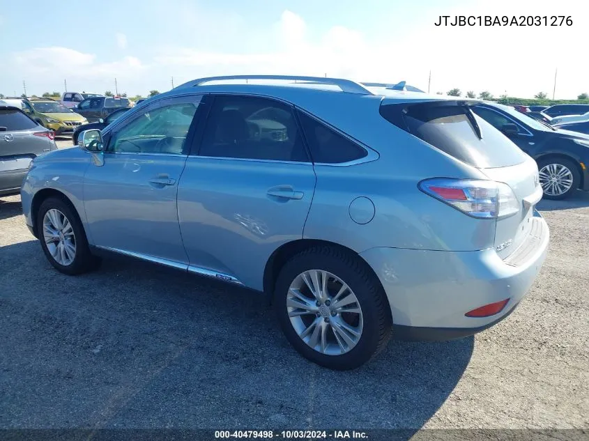 JTJBC1BA9A2031276 2010 Lexus Rx 450H