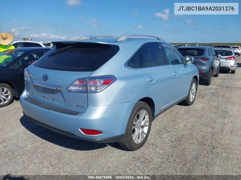 JTJBC1BA9A2031276 2010 Lexus Rx 450H