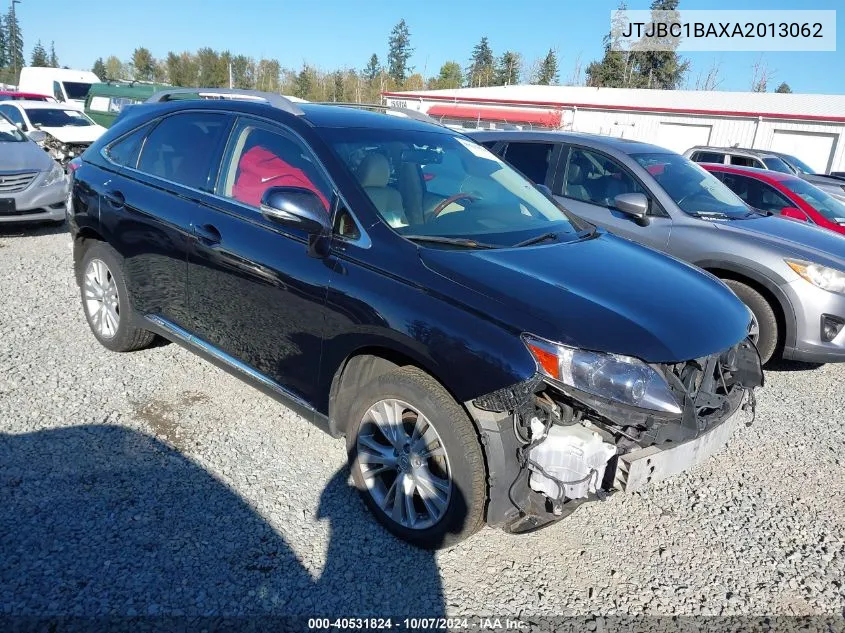 2010 Lexus Rx 450H VIN: JTJBC1BAXA2013062 Lot: 40531824