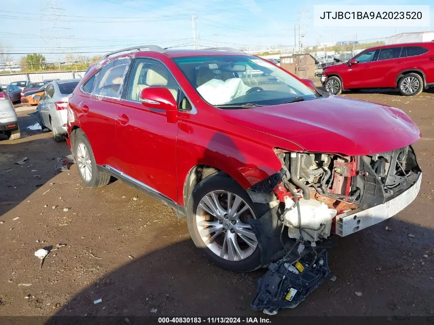 JTJBC1BA9A2023520 2010 Lexus Rx 450H