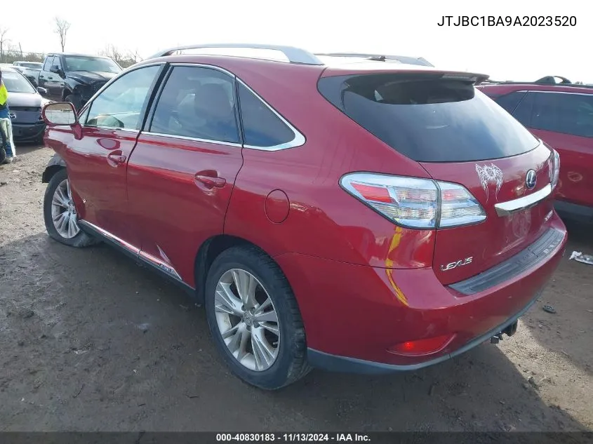 JTJBC1BA9A2023520 2010 Lexus Rx 450H