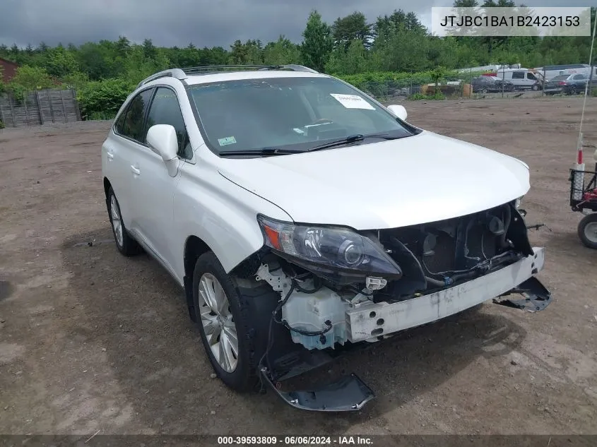 JTJBC1BA1B2423153 2011 Lexus Rx 450