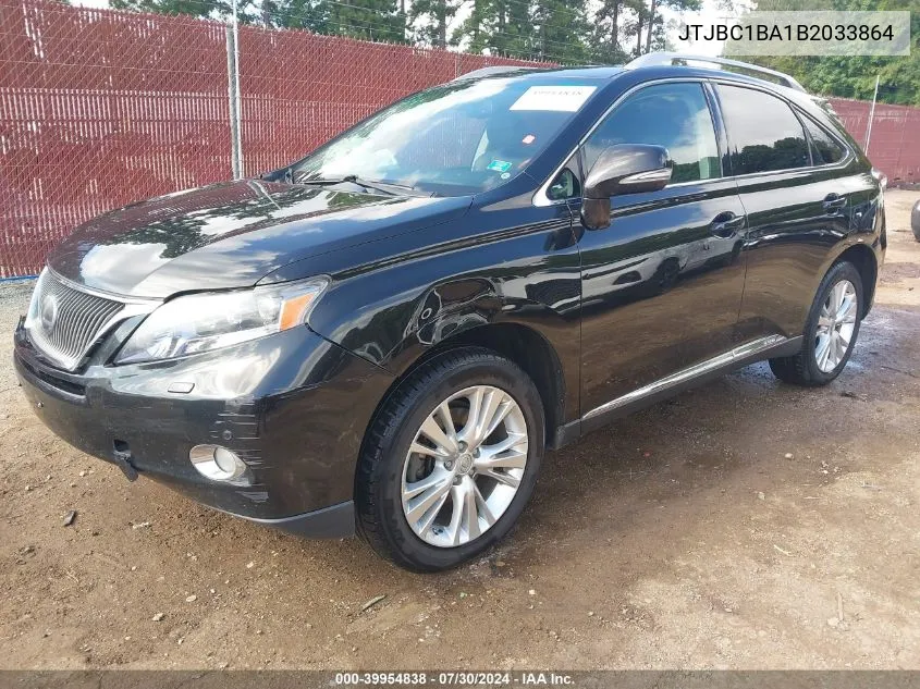 JTJBC1BA1B2033864 2011 Lexus Rx 450H