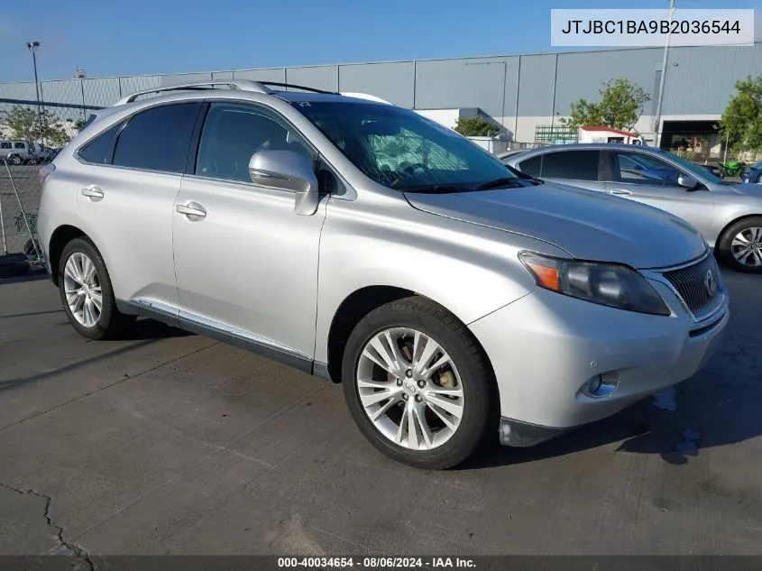 JTJBC1BA9B2036544 2011 Lexus Rx 450H