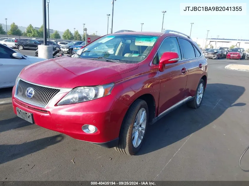 JTJBC1BA9B2041355 2011 Lexus Rx 450H