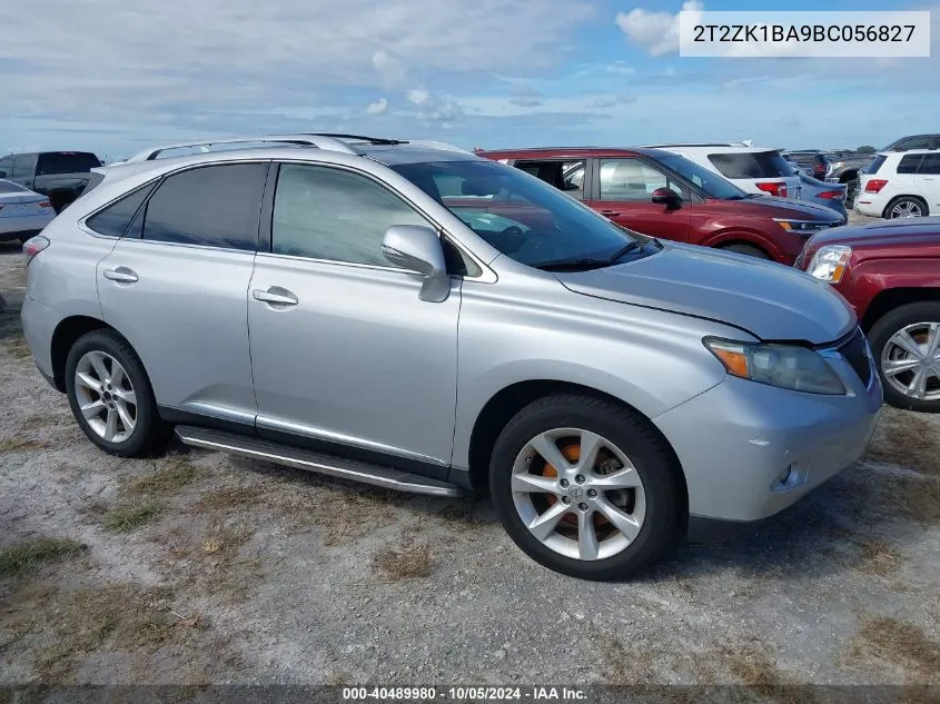 2011 Lexus Rx 350 VIN: 2T2ZK1BA9BC056827 Lot: 40489980