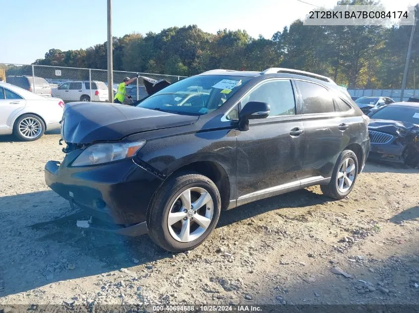 2011 Lexus Rx 350 VIN: 2T2BK1BA7BC084174 Lot: 40694688