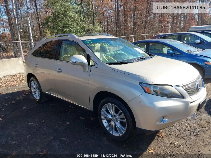 JTJBC1BA6B2041085 2011 Lexus Rx 450H