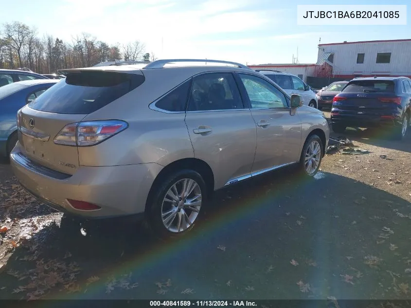 JTJBC1BA6B2041085 2011 Lexus Rx 450H