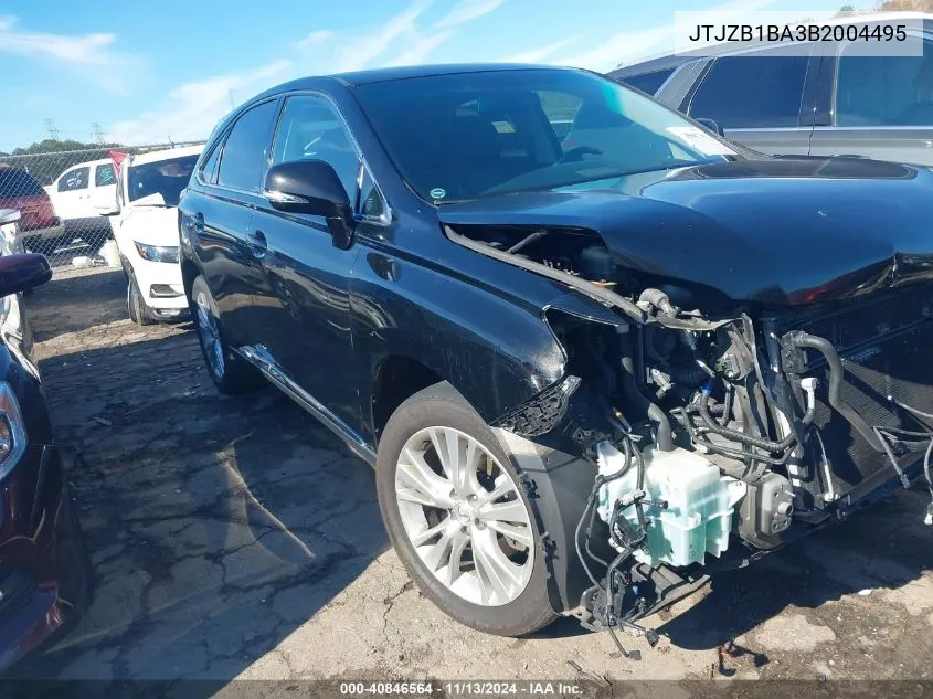 JTJZB1BA3B2004495 2011 Lexus Rx 450H