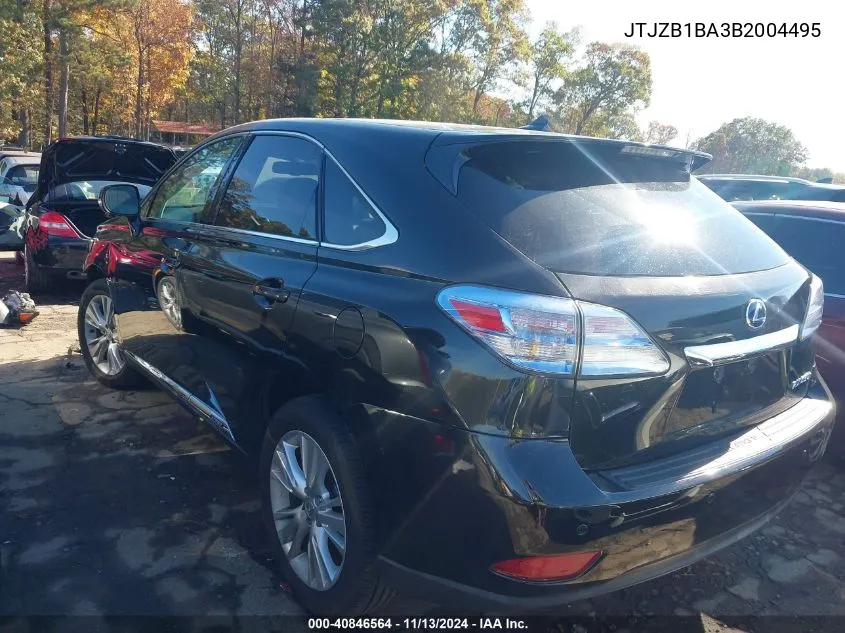 JTJZB1BA3B2004495 2011 Lexus Rx 450H