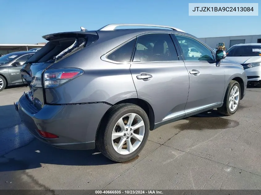 2012 Lexus Rx 350 VIN: JTJZK1BA9C2413084 Lot: 40666505