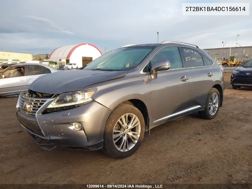 2013 Lexus Rx 350/Base/F Sport VIN: 2T2BK1BA4DC156614 Lot: 12099614