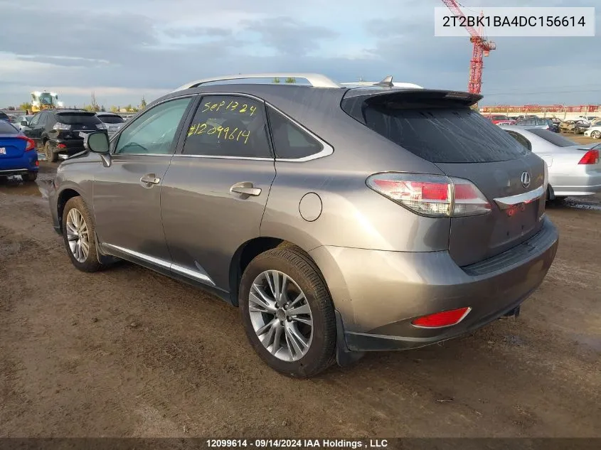 2013 Lexus Rx 350/Base/F Sport VIN: 2T2BK1BA4DC156614 Lot: 12099614