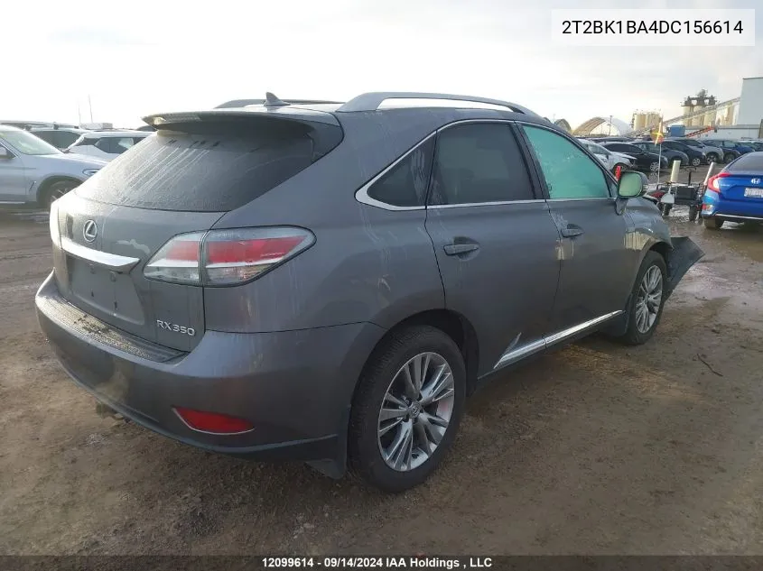 2013 Lexus Rx 350/Base/F Sport VIN: 2T2BK1BA4DC156614 Lot: 12099614