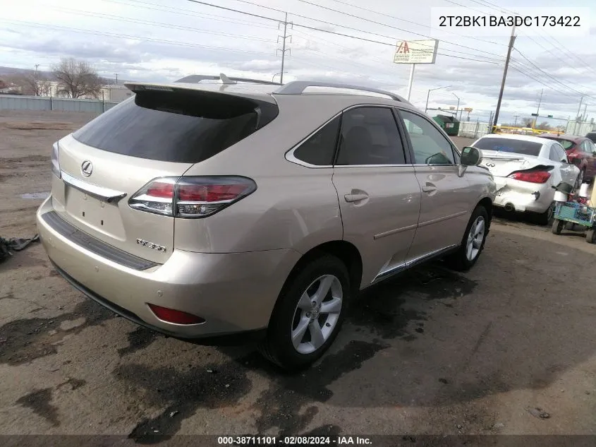 2T2BK1BA3DC173422 2013 Lexus Rx 350