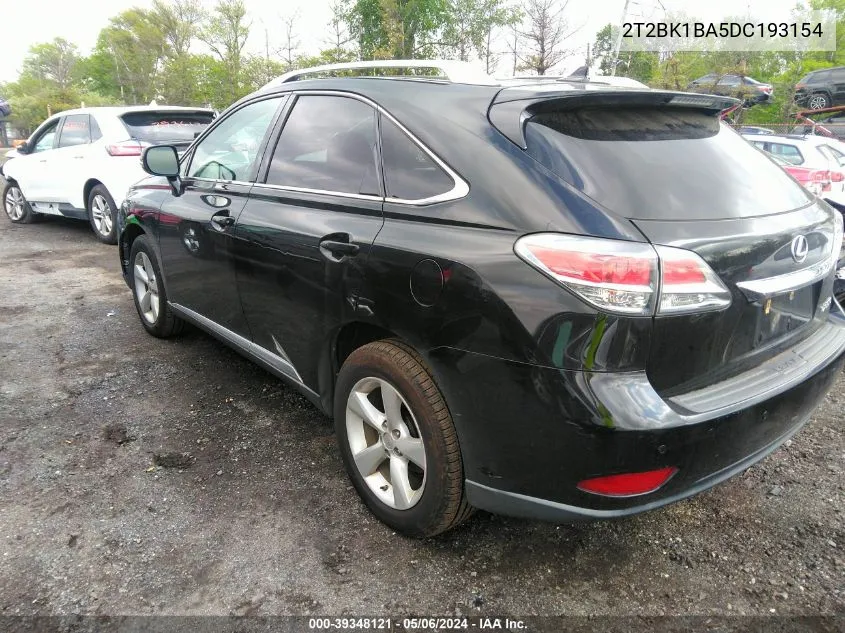 2T2BK1BA5DC193154 2013 Lexus Rx 350