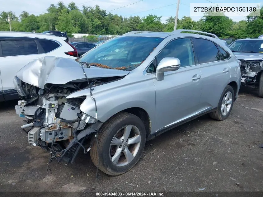 2T2BK1BA9DC156138 2013 Lexus Rx 350