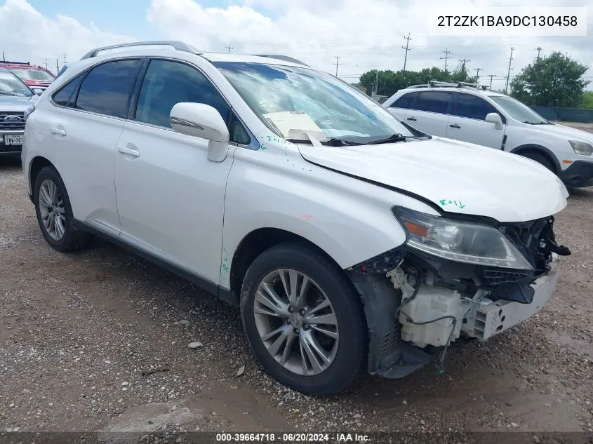 2013 Lexus Rx 350 VIN: 2T2ZK1BA9DC130458 Lot: 39664718