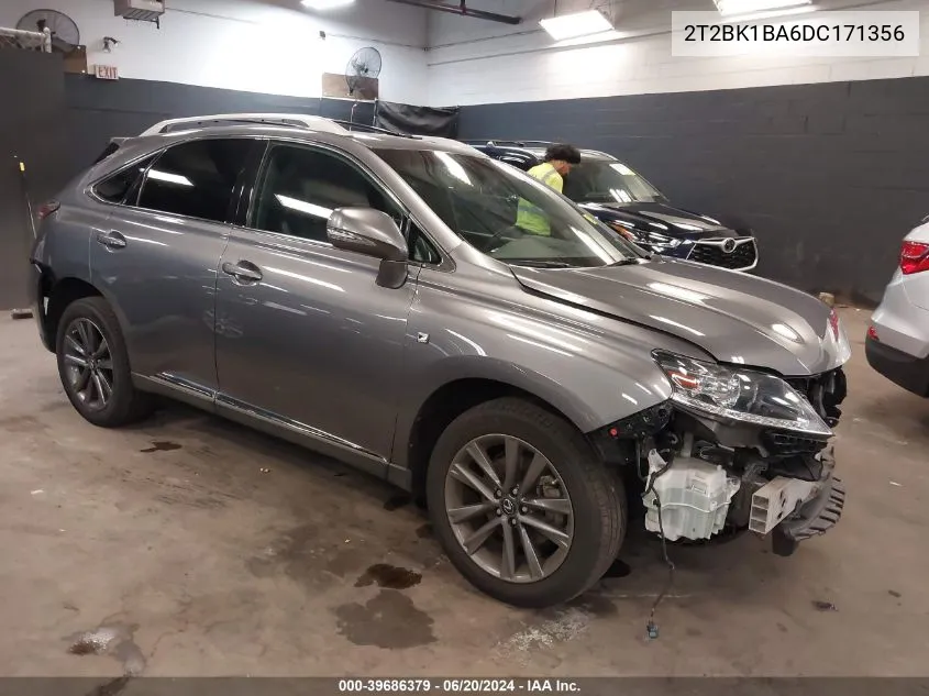 2013 Lexus Rx 350 F Sport VIN: 2T2BK1BA6DC171356 Lot: 39686379