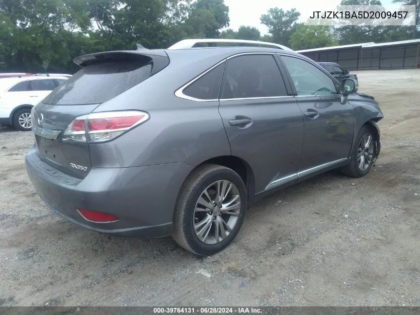 JTJZK1BA5D2009457 2013 Lexus Rx 350