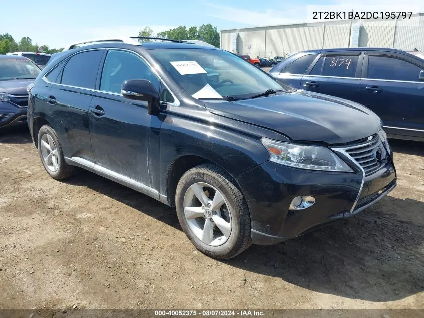 2013 Lexus Rx 350 VIN: 2T2BK1BA2DC195797 Lot: 40052375