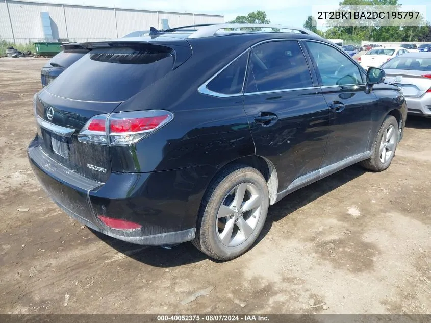 2T2BK1BA2DC195797 2013 Lexus Rx 350