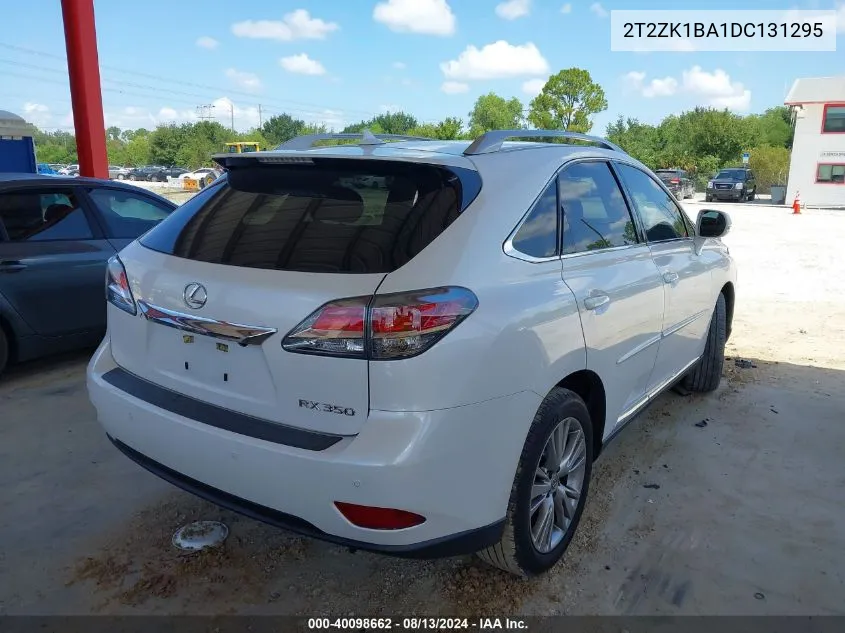 2013 Lexus Rx 350 VIN: 2T2ZK1BA1DC131295 Lot: 40098662