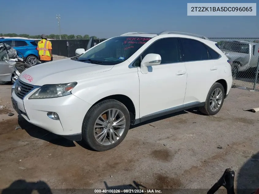 2013 Lexus Rx 350 VIN: 2T2ZK1BA5DC096065 Lot: 40100326