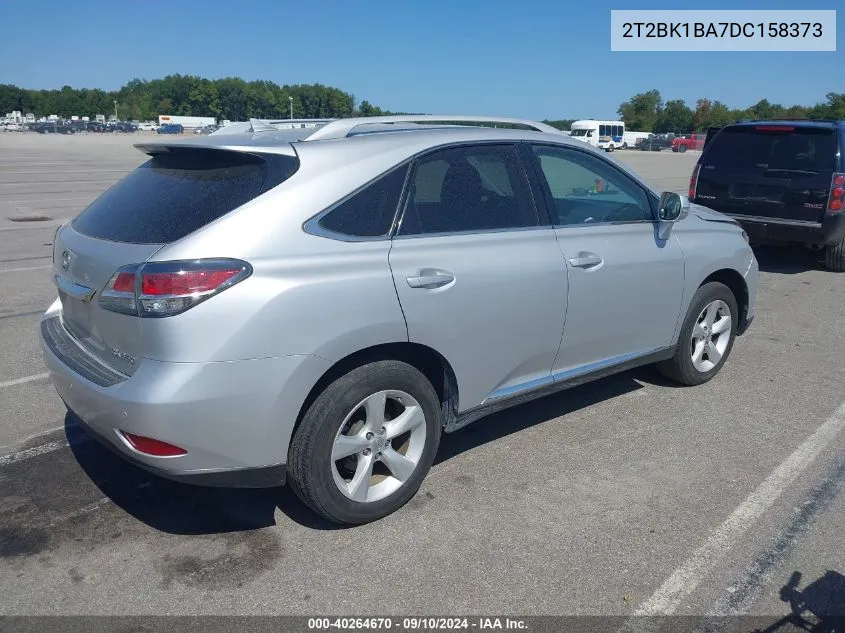 2013 Lexus Rx 350 VIN: 2T2BK1BA7DC158373 Lot: 40264670