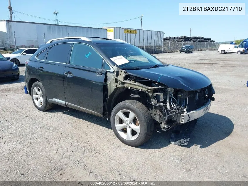 2013 Lexus Rx 350 VIN: 2T2BK1BAXDC217710 Lot: 40286012