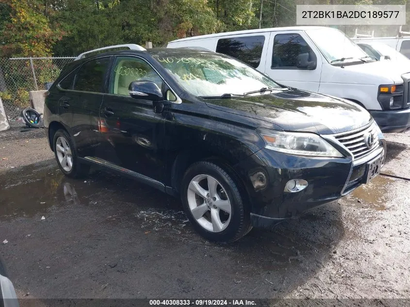 2013 Lexus Rx 350 VIN: 2T2BK1BA2DC189577 Lot: 40308333