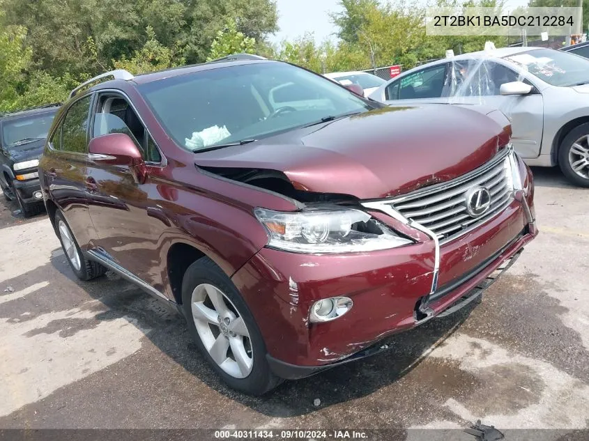 2013 Lexus Rx 350 VIN: 2T2BK1BA5DC212284 Lot: 40311434