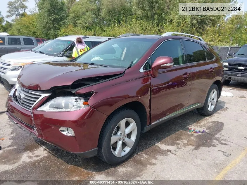 2013 Lexus Rx 350 VIN: 2T2BK1BA5DC212284 Lot: 40311434