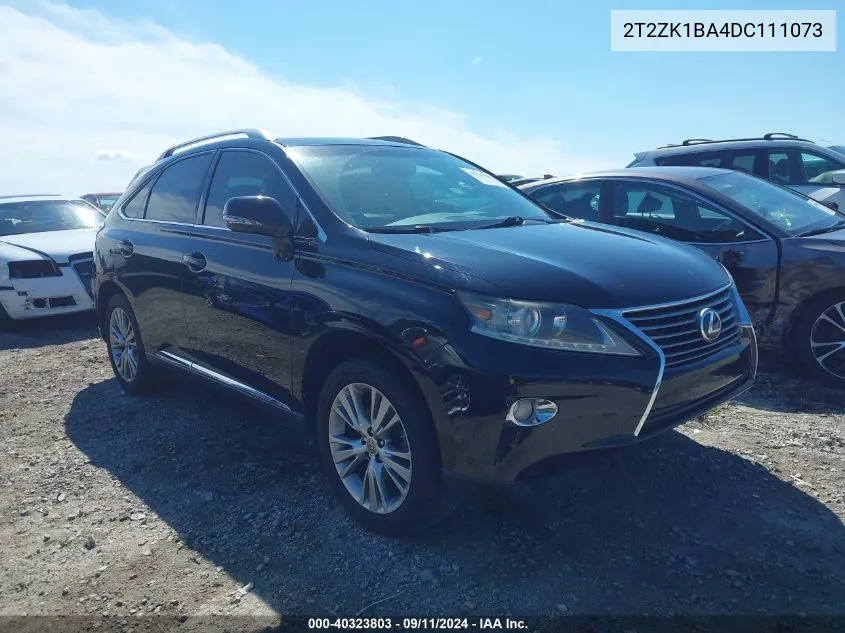 2013 Lexus Rx 350 VIN: 2T2ZK1BA4DC111073 Lot: 40323803