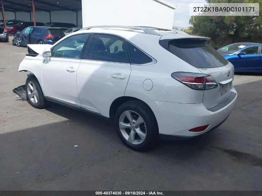 2T2ZK1BA9DC101171 2013 Lexus Rx 350