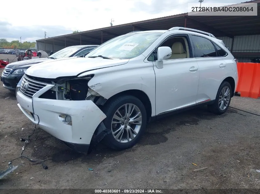 2T2BK1BA4DC208064 2013 Lexus Rx 350