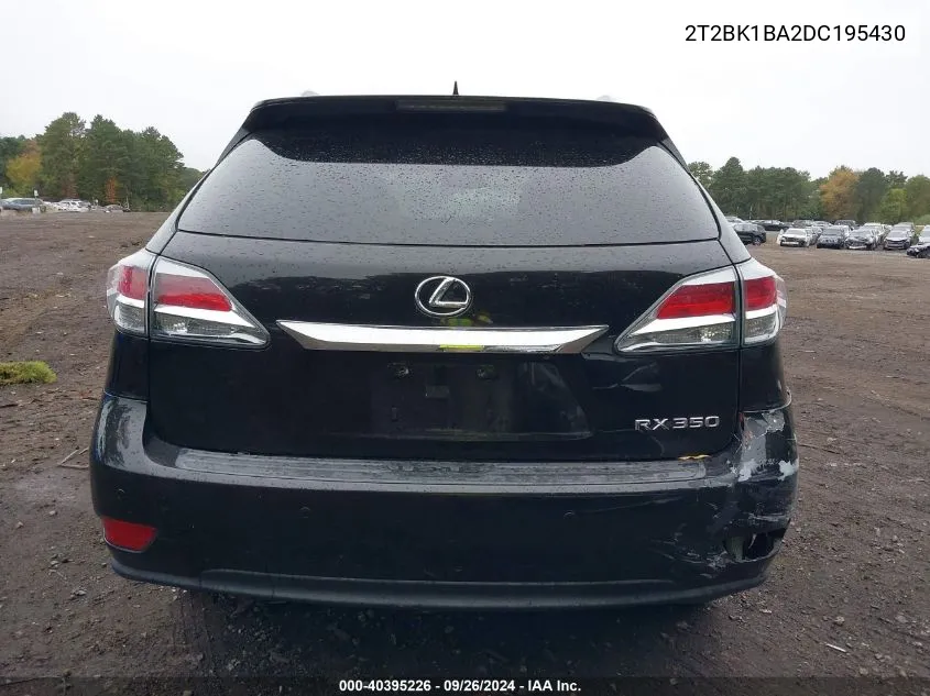 2T2BK1BA2DC195430 2013 Lexus Rx 350