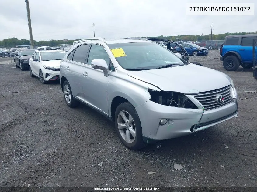 2013 Lexus Rx 350 350/Base/F Sport VIN: 2T2BK1BA8DC161072 Lot: 40412141