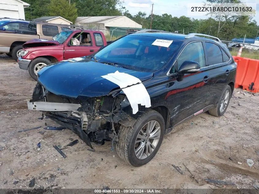 2013 Lexus Rx 350 VIN: 2T2ZK1BA8DC101632 Lot: 40461553