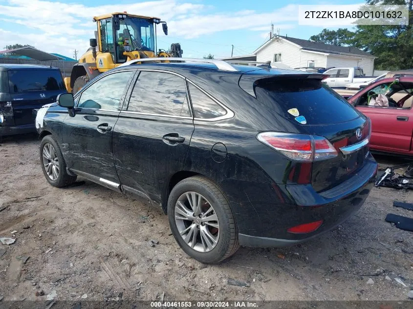 2013 Lexus Rx 350 VIN: 2T2ZK1BA8DC101632 Lot: 40461553