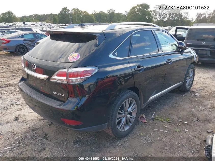 2T2ZK1BA8DC101632 2013 Lexus Rx 350